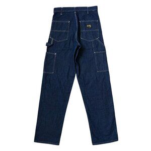 90s Vintage Stan Ray painter carpenter jeans dark wash highwaisted utility.